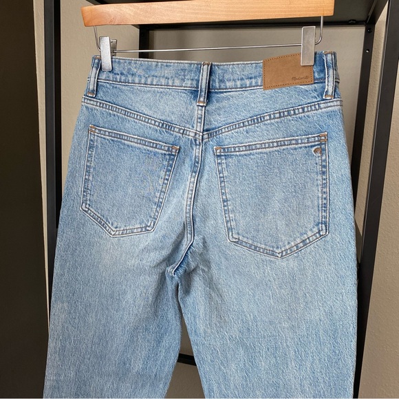 NWT Madewell 90’s Straight Mid Rise Jeans - Picture 2 of 6
